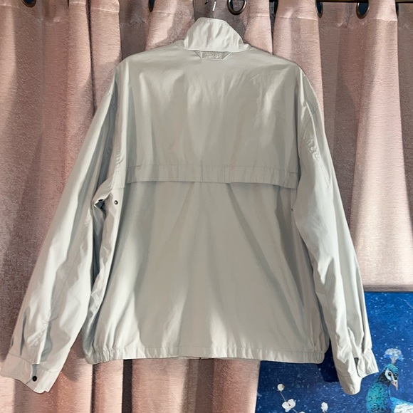 Izod Size XL Zipup Cream Jacket - Picture 7 of 14